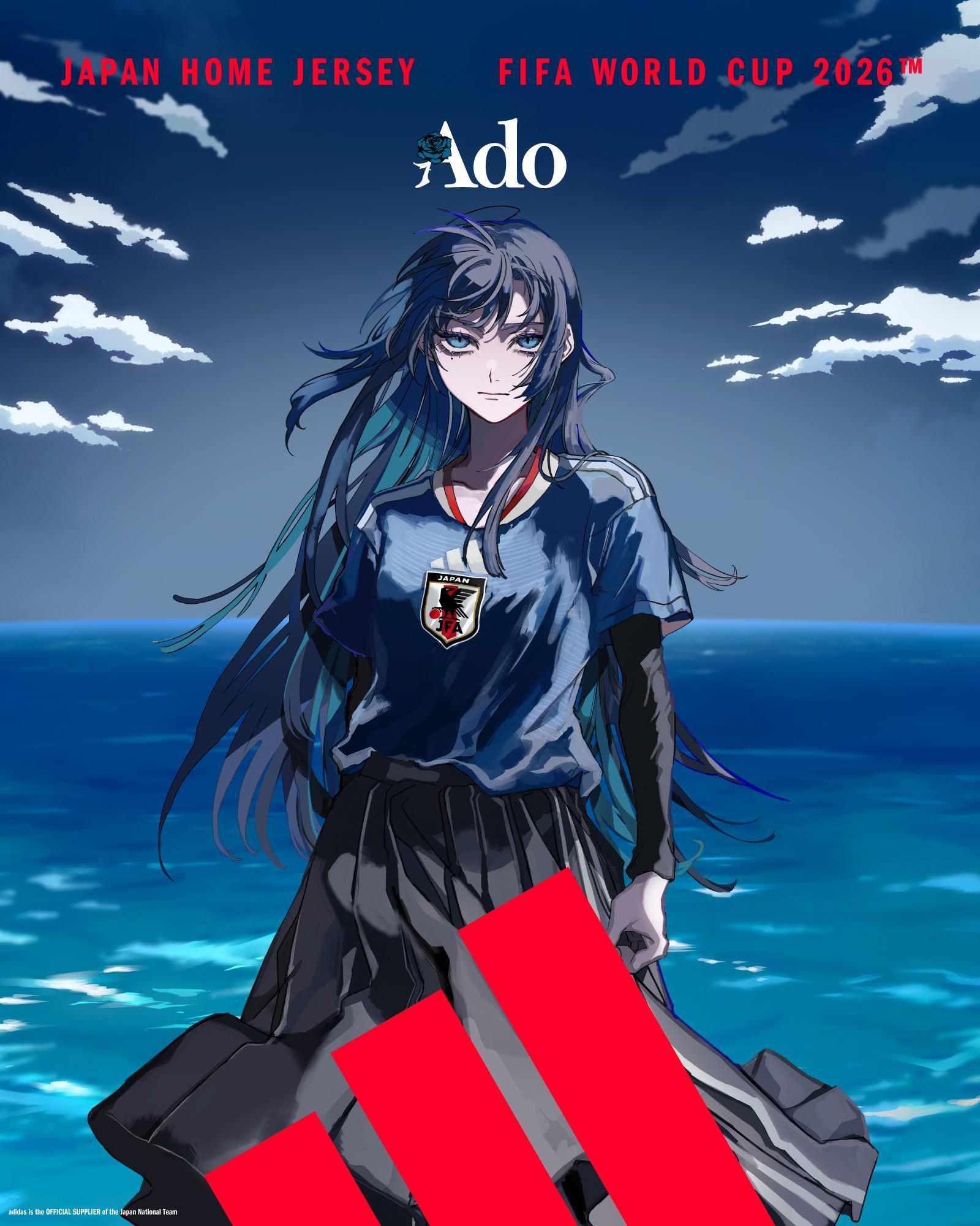 开云APP-阿迪达斯发布日本队球衣动画宣传片，由歌手Ado演唱